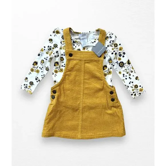 NWT Tahari Corduroy Jumper & Top, Size 24 Months - Picture 3 of 6